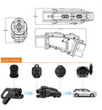 EV Charger CCS2 to CHAdeMO Converter Adapter DC 250A 1000V 250KW CCS Combo 2 to Japanese Electric Vehicle Charging Adaptor