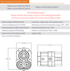CCS1 to CCS2 Charging Adapter | 250A 1000V DC Fast + AC Level 2 EV Charging Converter