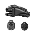 EV Charger CCS2 to CHAdeMO Converter Adapter DC 250A 1000V 250KW CCS Combo 2 to Japanese Electric Vehicle Charging Adaptor