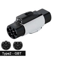 Type2 to GBT Adapter 32A 7.2/22KW EV Charger 1P/3P  for China Standard Eletric Vehicle Converter