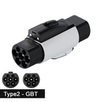 Type2 to GBT Adapter 32A 7.2/22KW EV Charger 1P/3P  for China Standard Eletric Vehicle Converter
